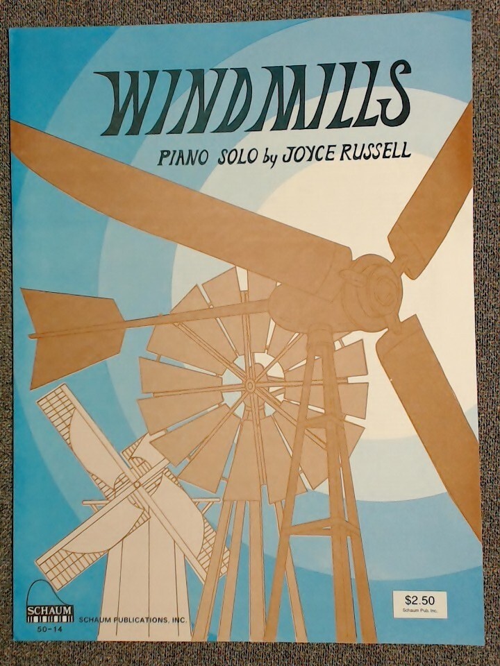 Windmills Piano Sol by Joyce Russell