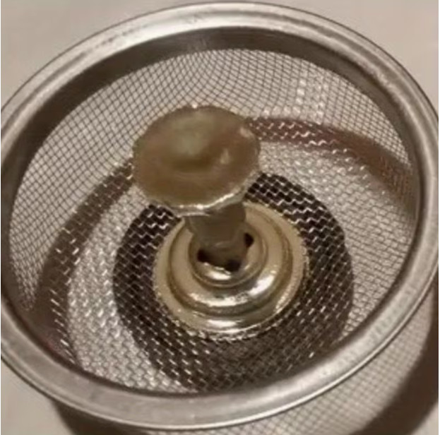 1pc Stainless Steel Kitchen Sink Strainer with Handle