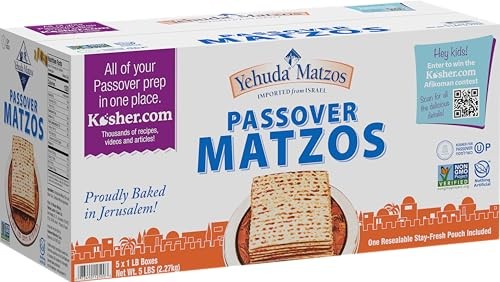 Passover Matzos Resealable Stay-Fresh Pouch