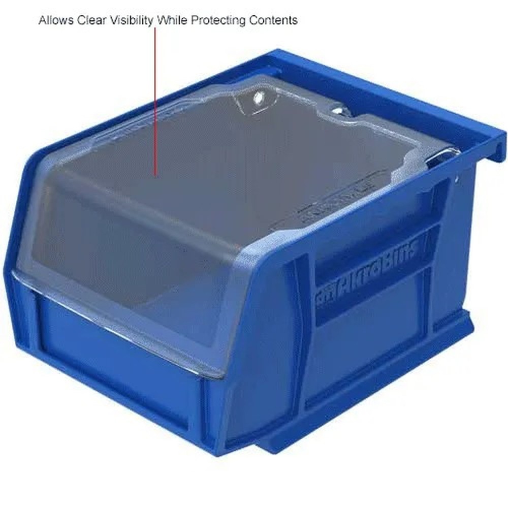 Akro-Mils Clear Lid 30211CRY For AkroBin? Stacking Bin - Pkg Qty 24
