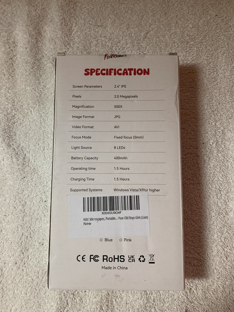 Microscope for Kids - Mini Pocket Handheld Microscope for Toddlers-STEM Educa...