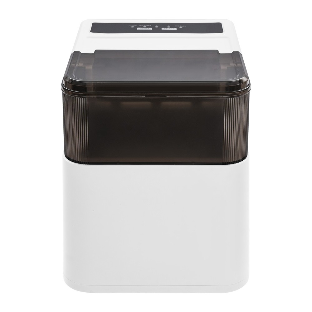 Countertop Ice Maker, Ice Maker, 165W Electric Ice Maker (Two-Size Ice Cube)