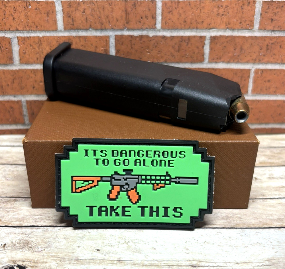 Assault Rifle PVC Patch - Tactical Morale Gun Patch - AR15 AK47 Patch
