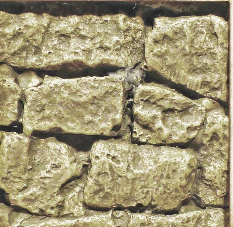 Chooch (HO/O Scale) #8570 Flexible Cut Stone * Large SEA WALL 3-3/4 x 12"