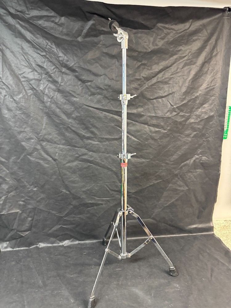 Ludwig straight cymbal stand. Solid,3 pc model functions great, looks good.