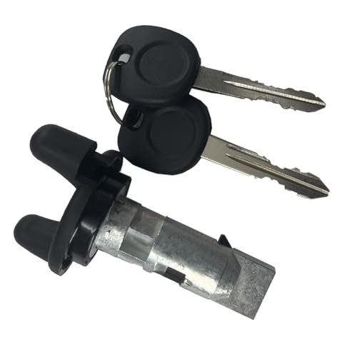 DEVMO Ignition Switch Lock Cylinder and Door Lock Cylinders Key Kit Compatible