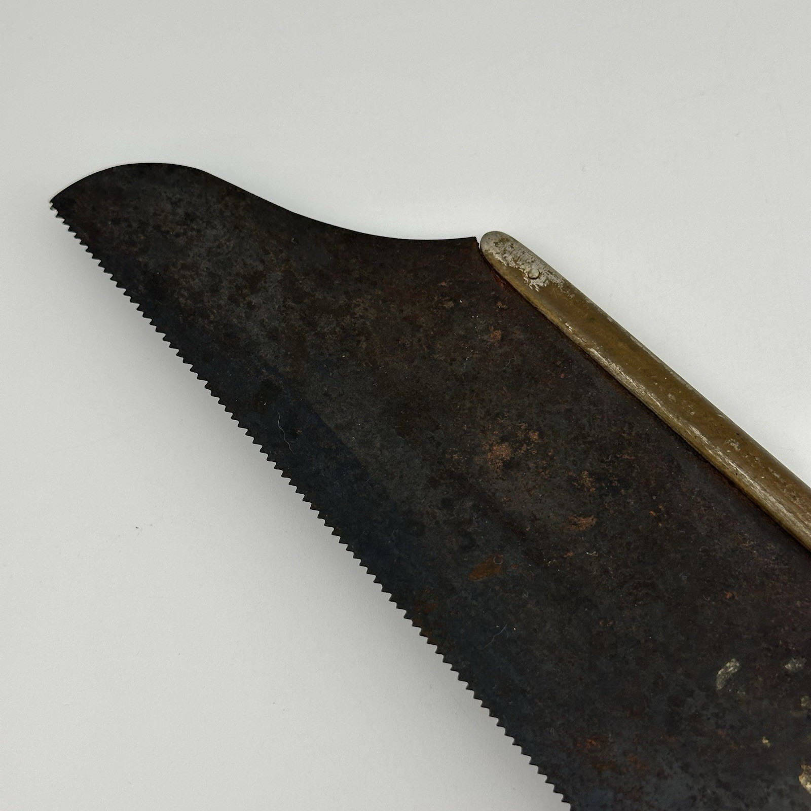 Antique 1800s US Civil War Era Leslie & Co Surgeon Amputation Bone Saw Doctor