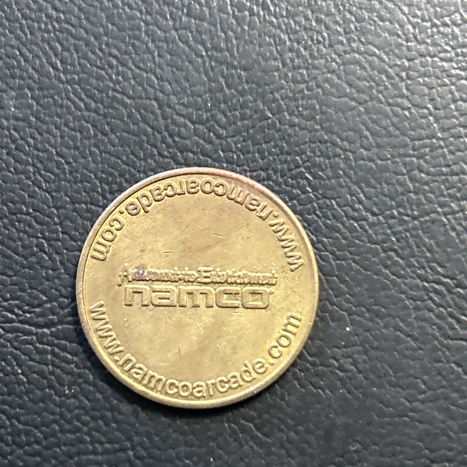 Namco Pac-Man Logo Amusement Entertainment Arcade video game skeeball Token F23