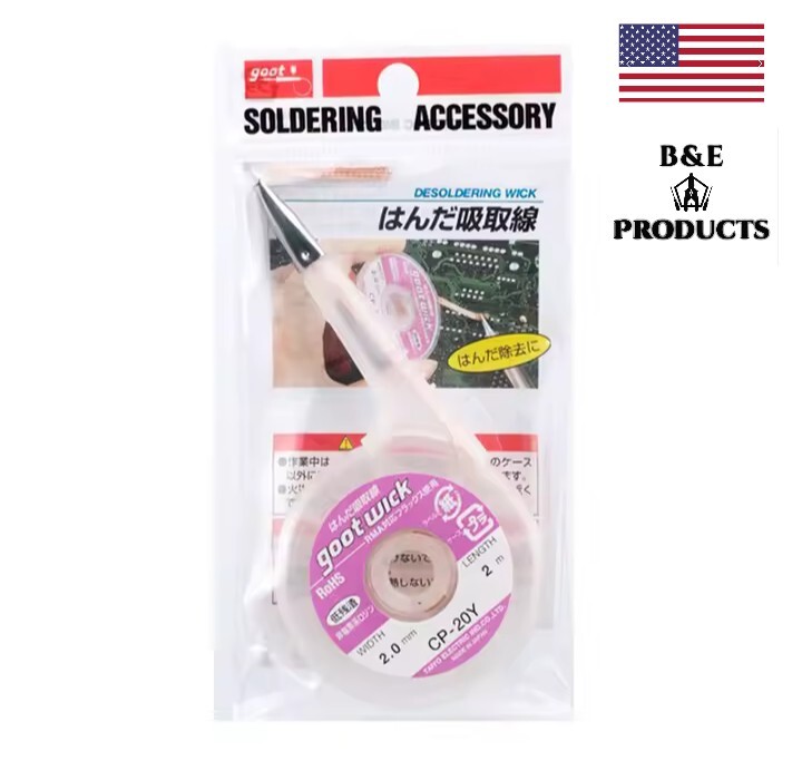 Goot Wick 2.0mm CP-20Y TAIYO