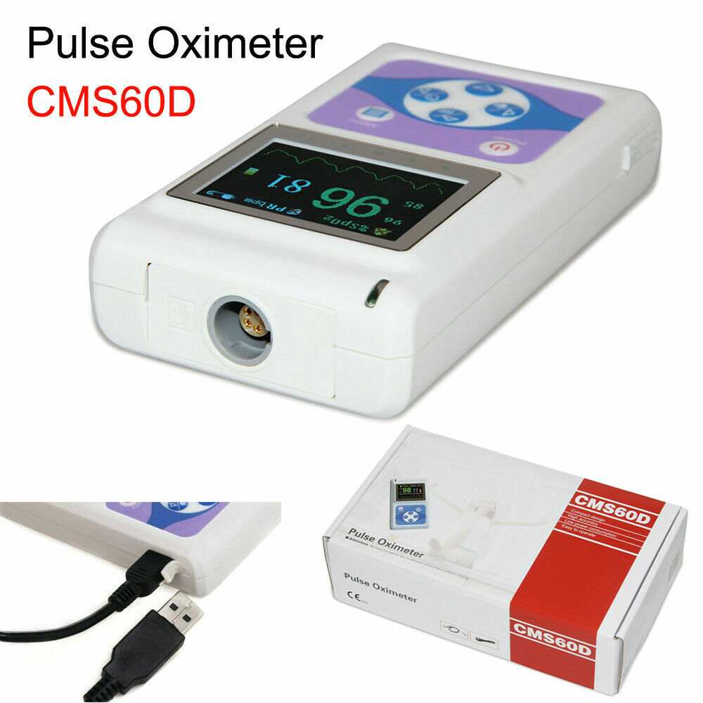 FDA Finger tip Pulse Oximeter Blood Oxygen meter SpO2 Heart Rate Patient Monitor