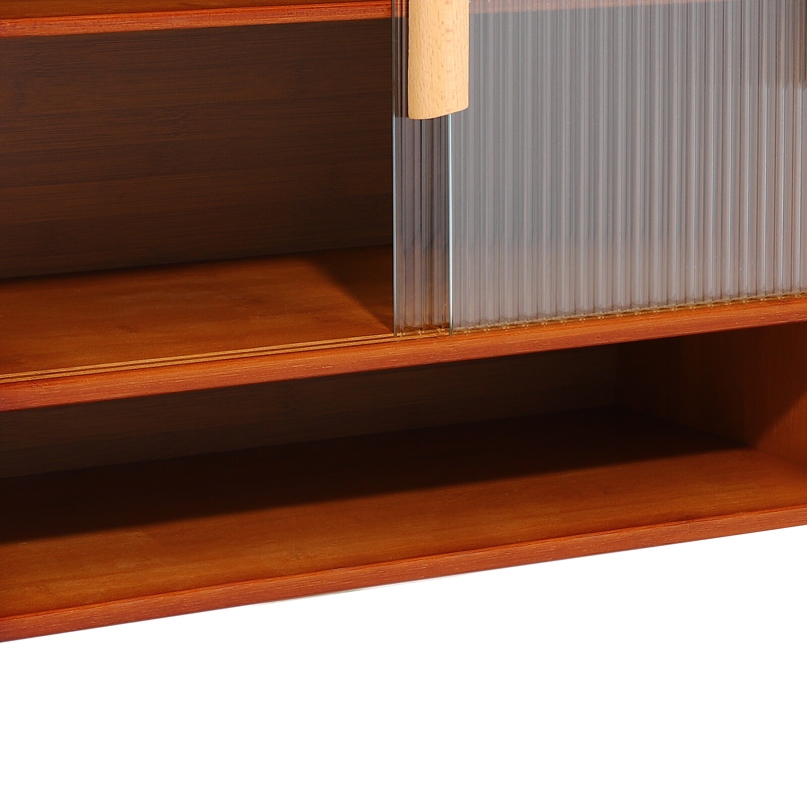 Microware Stand Kitchen Island Storage Cabinet with Open Shelves & Doors