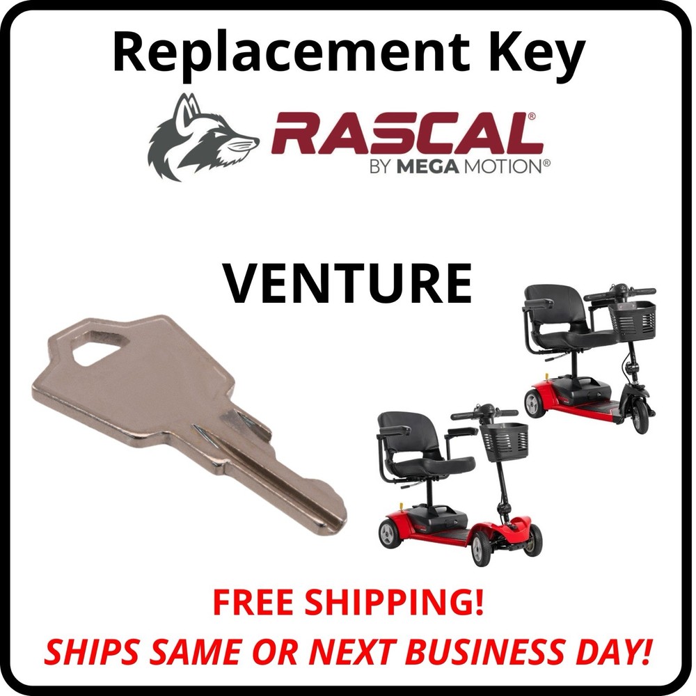 Rascal Venture Mega Motion Mobility Scooter Replacement Key