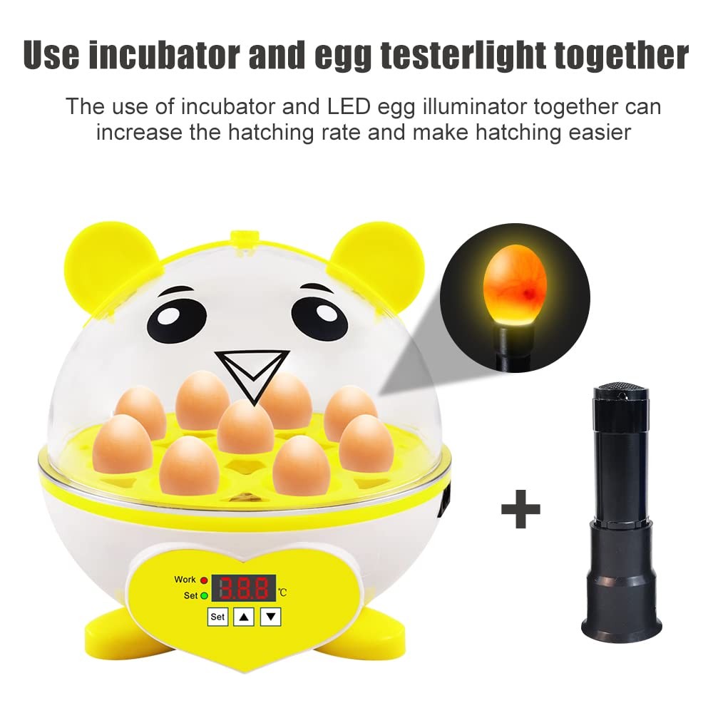 Morishima Egg Incubator with Automatic Temperature Control Hatcher for Chickens/