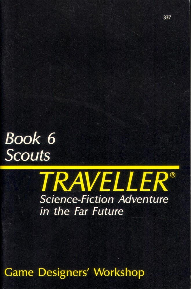 Traveller- Book 6 Scouts Supplement Source Book-  GDW  FS