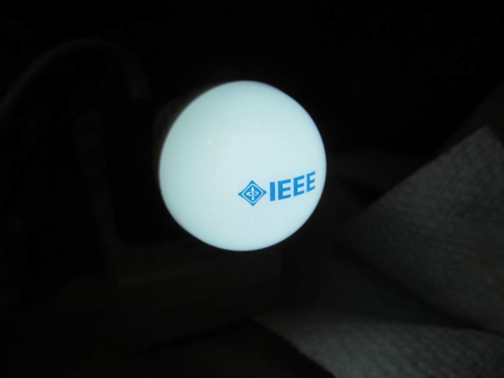 RARE IEEE ADVERTISING USB LED LIGHT