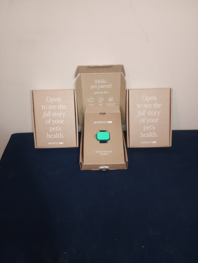 Whistle Health Smart Device Dog. 3 Devices