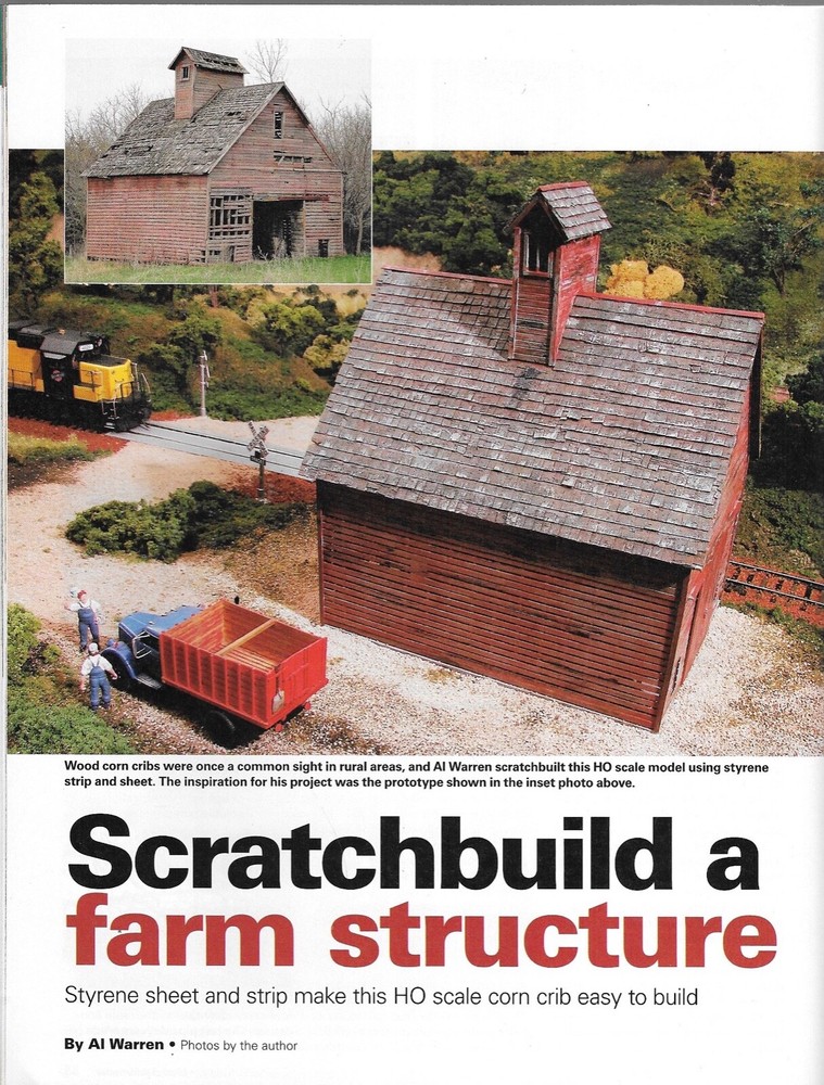 Model Railroader Aug.2012 Mountain Layout Multi Deck Oil Refinery Tunnel Portal