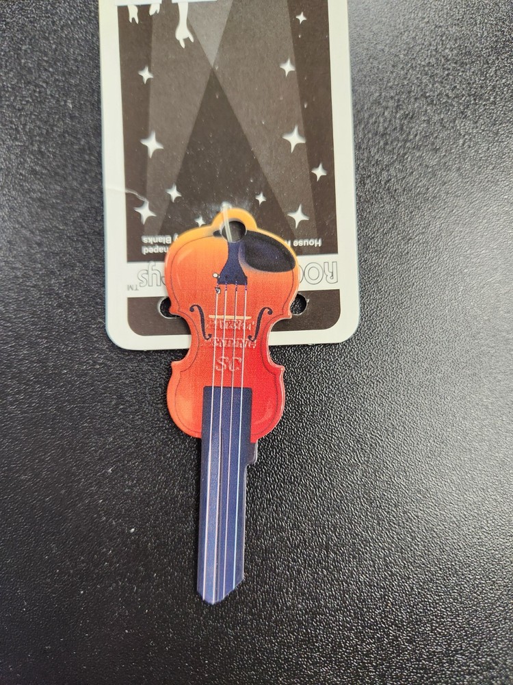 VIOLIN SHAPED SCHLAGE SC1 KEYBLANK