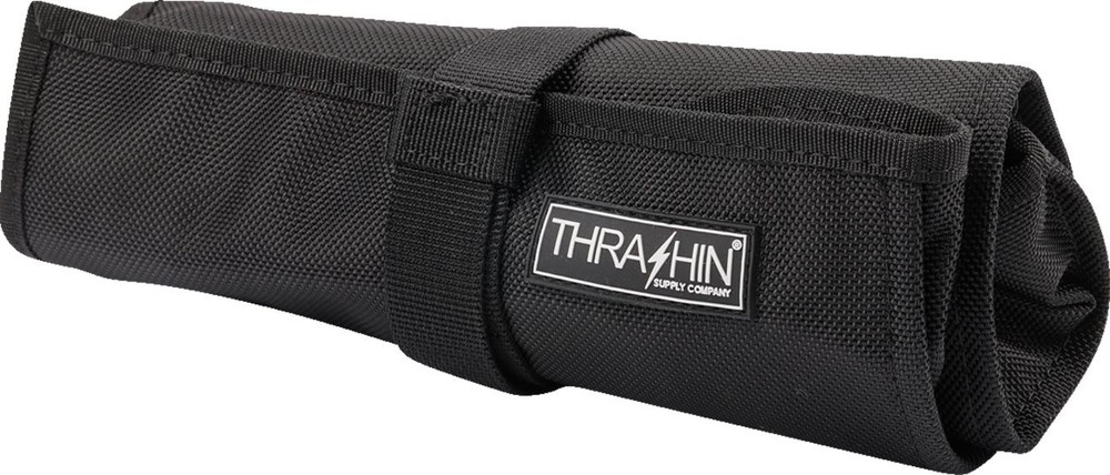 Thrashin Supply Black Tool Roll Bag (THB-0019)