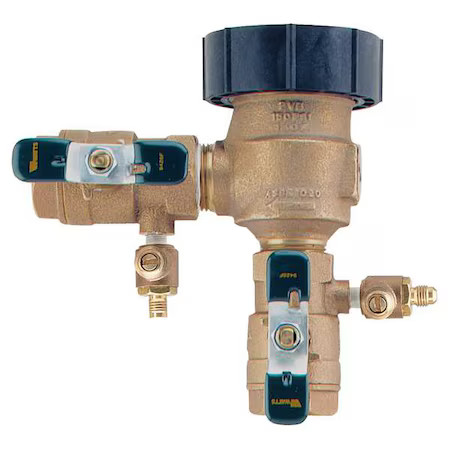 Watts 2 Lf800m4-Fr Backflow Preventer, Size 2", 150 Psi