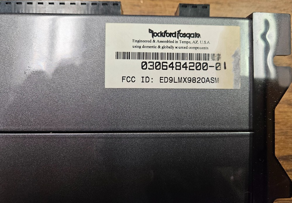 Rockford Fosgate 3SIXTY.1 Interactive Signal Processor