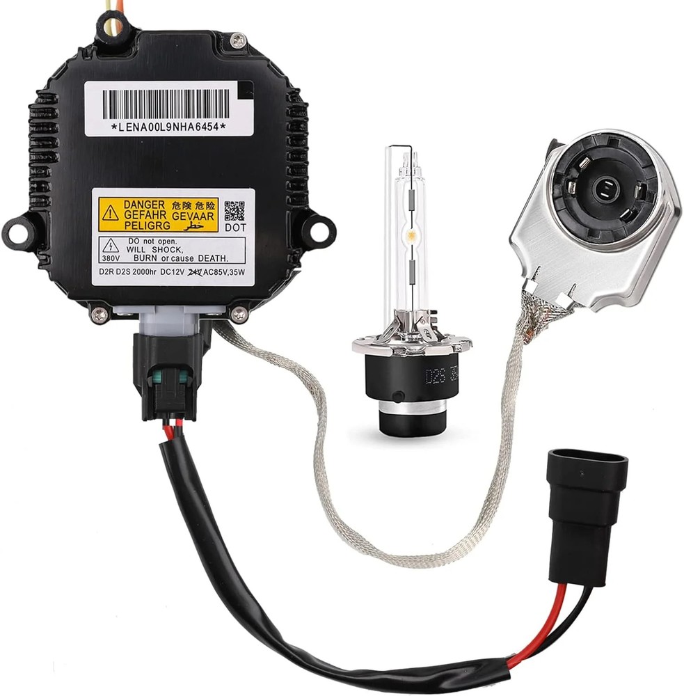 Xenon HID Headlight Ballast Control Unit with Igniter & D2S Bulb - Compatible wi