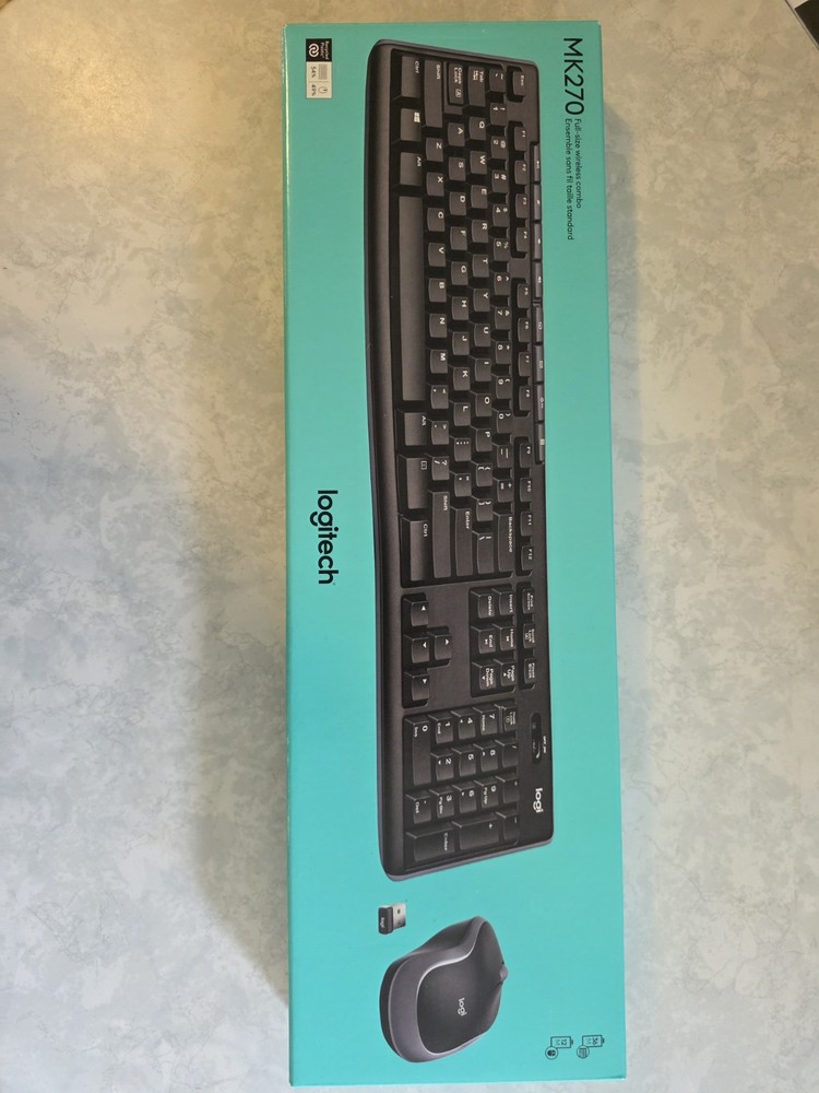 Logitech MK2270 Wireless Keyboard and Mouse Combo - Black (920-008813)