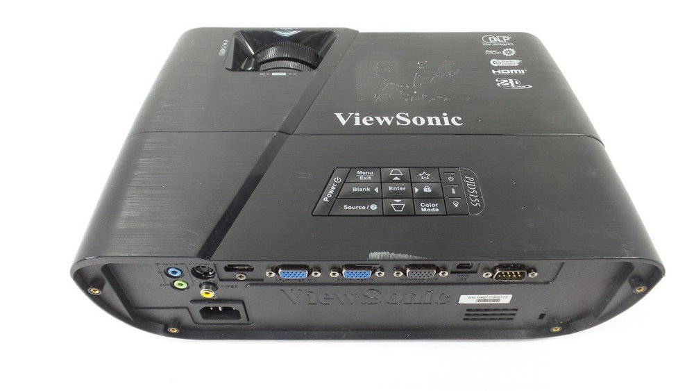ViewSonic PJD5155 DLP Projector - No Remte - Lamp Timer : 30 Hours