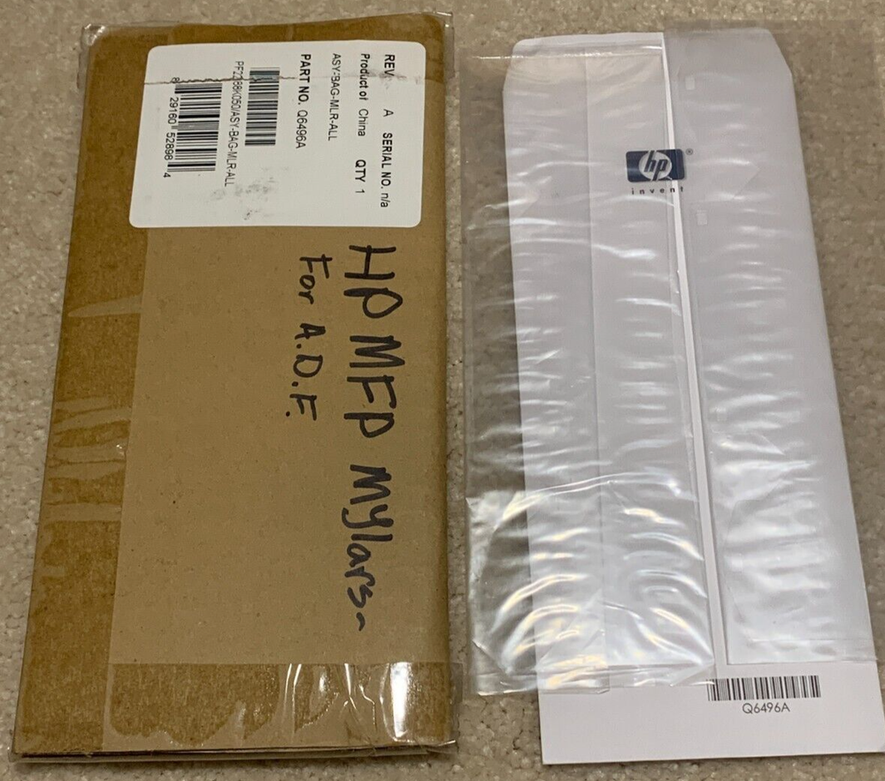 Q6496A HP ADF Mylar Sheets New