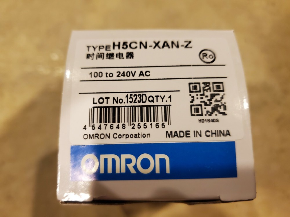 OMRON H5CN-XAN-Z Digital Timer New In Box