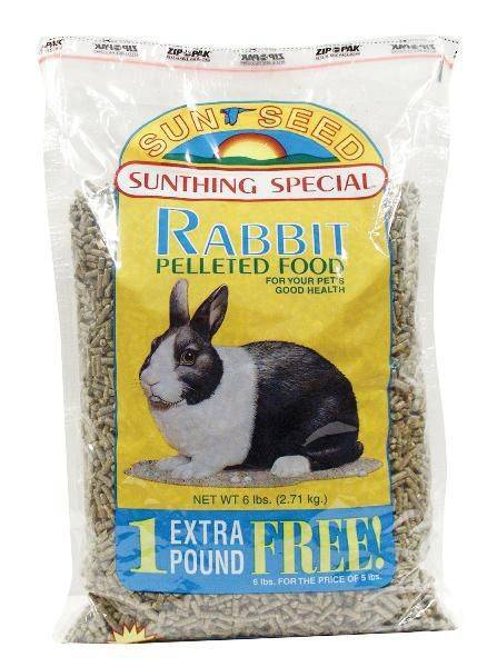 Sunseed Rabbit Pellets 6 Lbs Null