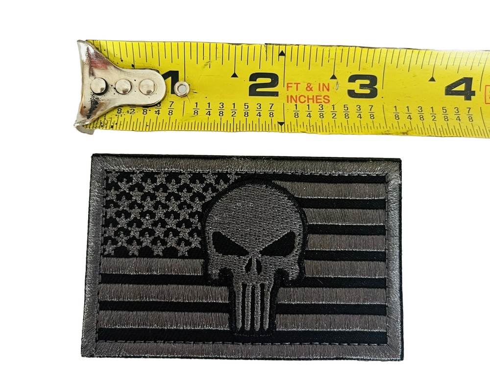 New Moral Patch American Flag With Destroyer Flag Hook And Loop