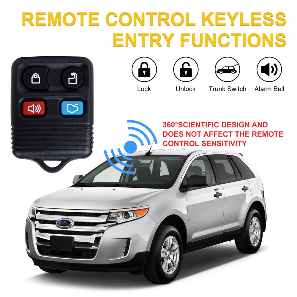 2X Keyless Entry Remote Control Car Key Fob Clicker Transmitter For Ford Explore