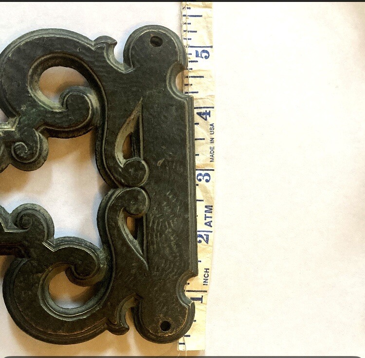 Exterior Door Hinge Abutments Antique