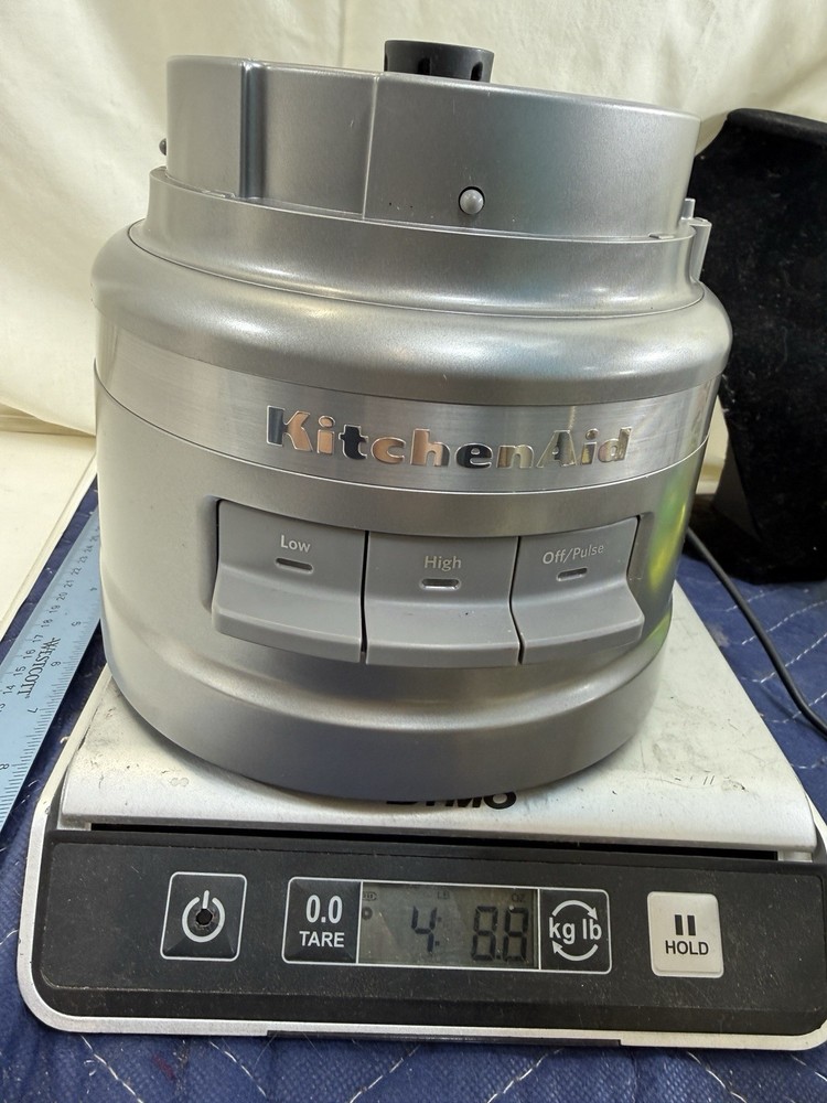 KitchenAid Food Processor Silver Base Motor E105402 Tested Works
