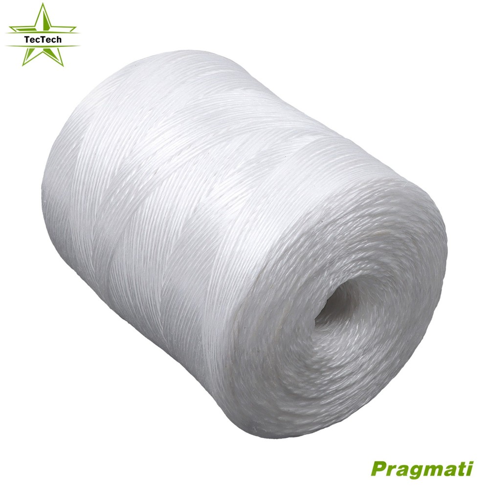 6300 Feet 156lbs Tensile Strength Polypropylene Tying Twine for Pulling, Loading