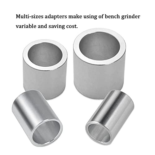 Arbor Reducer Bushing Adapter 1" to 1/2" Set