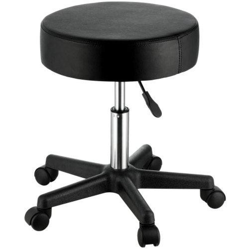 Rolling Stools with Wheels 400 LBS Weight Capacity Adjustable Height Stool