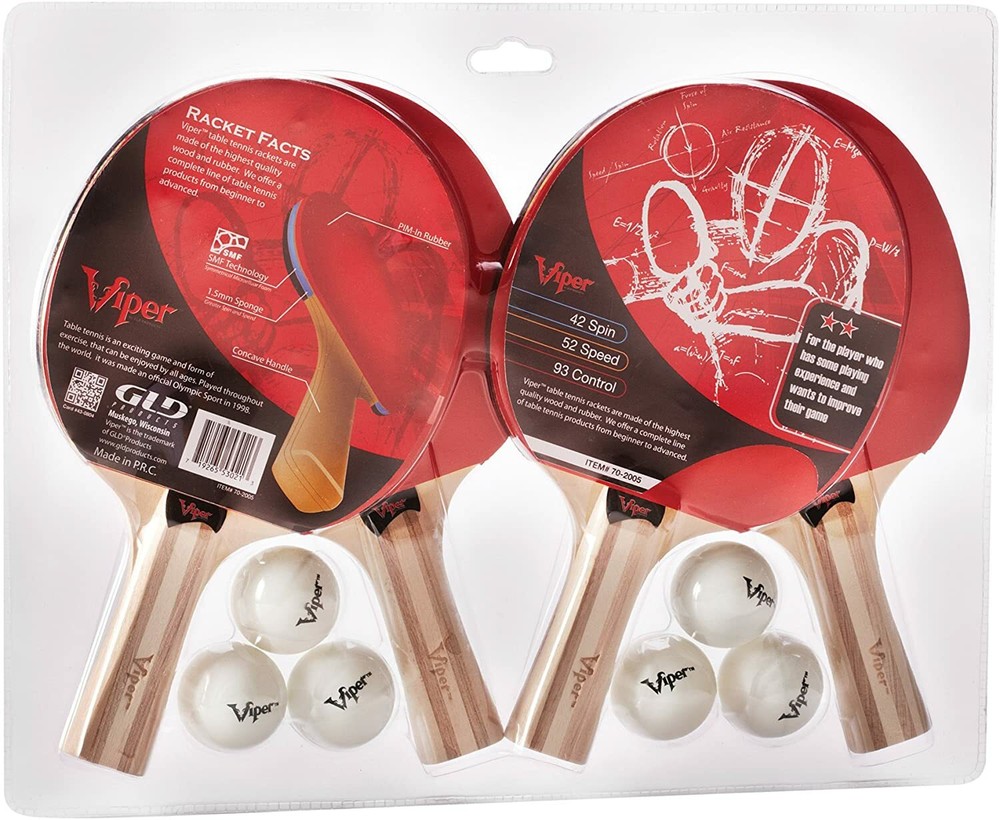 Viper Table Tennis Accessory set - 4 player kit
