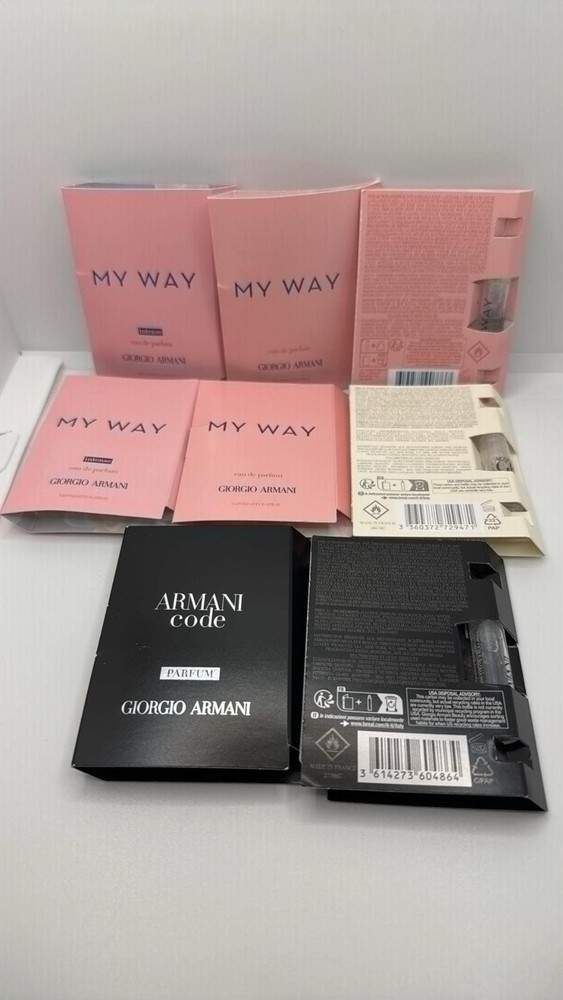 8 Pieces Armani Code My Way Acqua Di Gio EDP V24