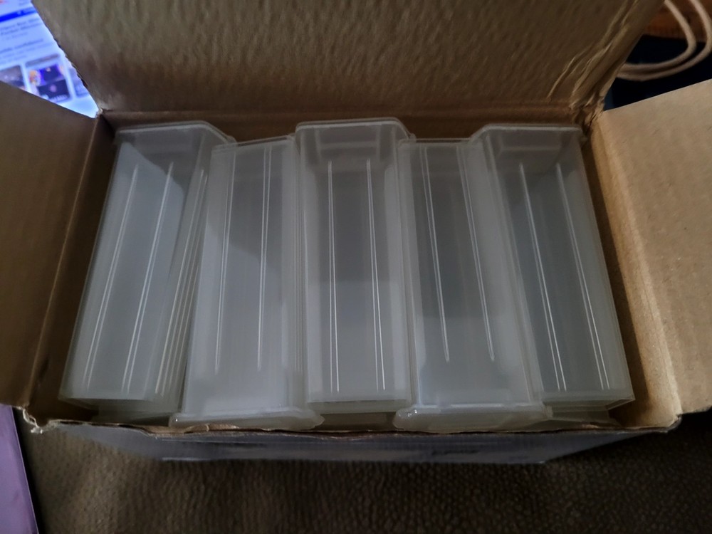 25pcs Microslide Slide Microscope Box, Box Slide Holder Slide Case Slide...