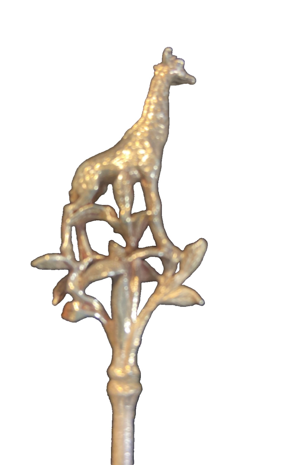 Vintage 6- Safari Sterling .925 cocktail Bamboo style picks A09