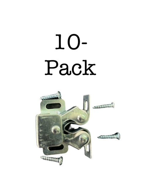 Double Roller Kitchen Cabinet Catch 10-Pack. FREE SHIPPING