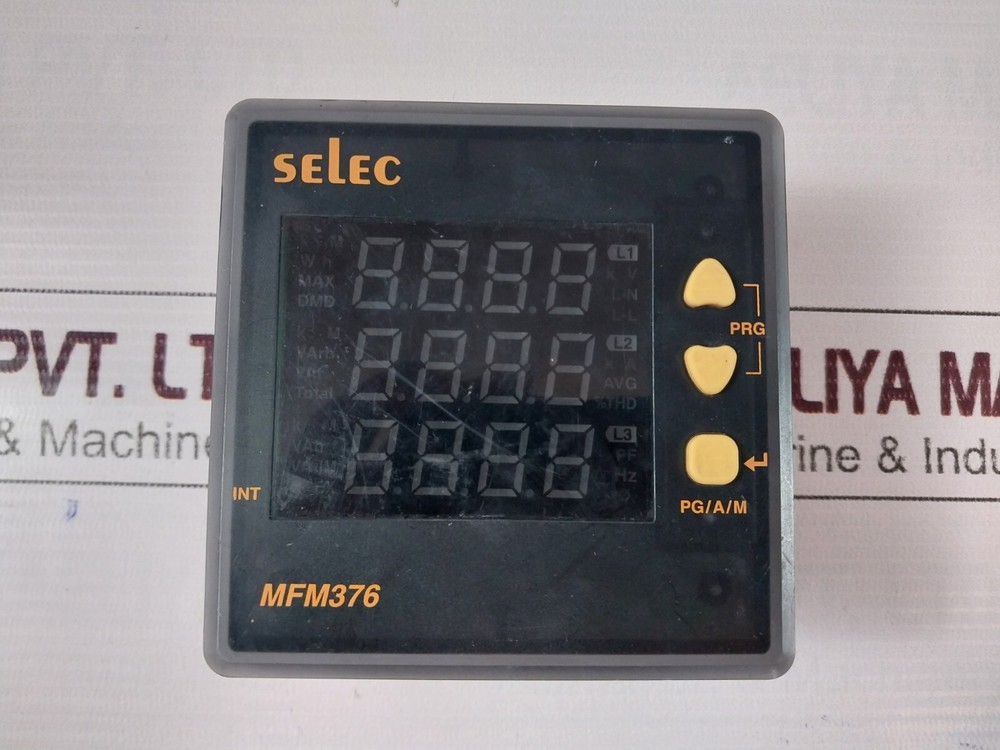 Selec MFM376 LED Multifunction Meter 240V AC