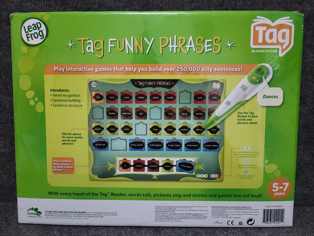 LeapFrog TAG FUNNY PHRASES