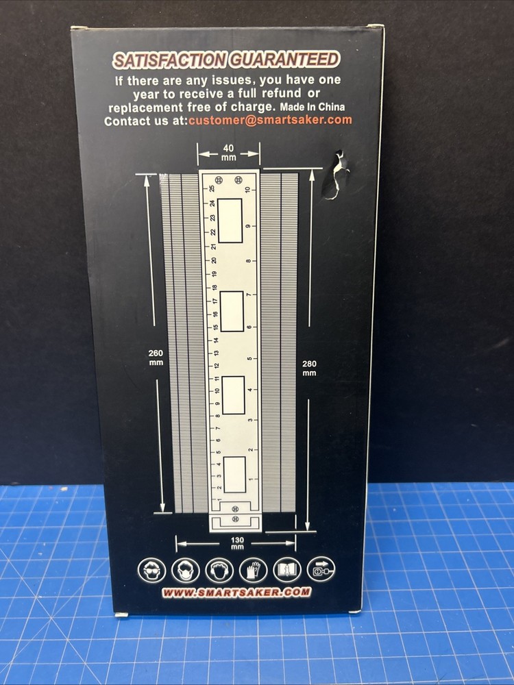 Saker Contour Gauge (10 Inch Lock) Profile Tool- Adjustable Lock-Precisely NEW