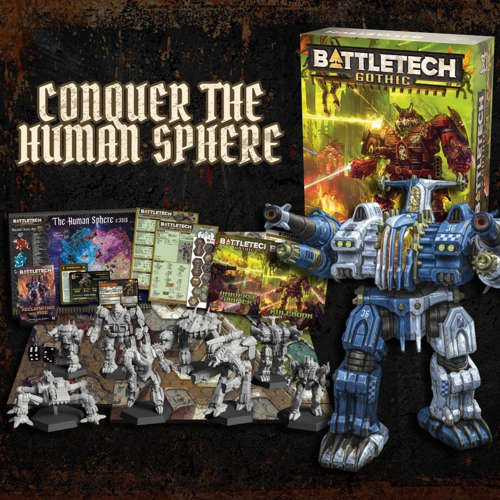 Catalyst Game Labs BattleTech: Gothic Core w/ House Davion Cavalry Lance Bundle