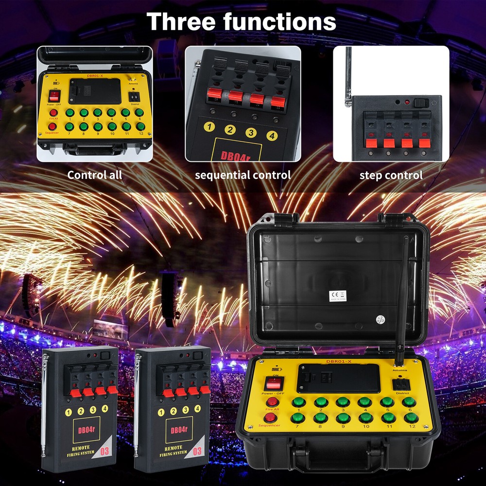 36 cues Wireless Fireworks Firing system remote control fire control equipment