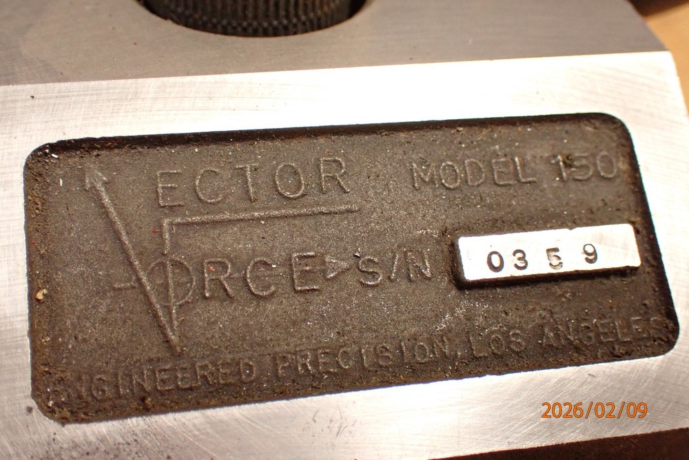 OLDER USA MADE VECTOR FORCE QUICK CHANGE TOOL POST TURRET USES SOME KDK HOLDERS