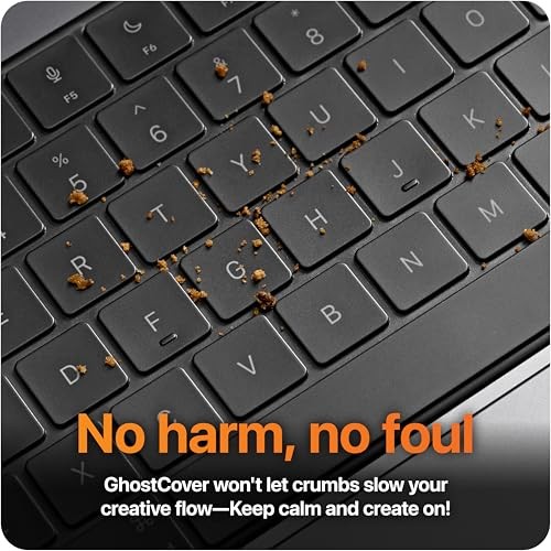GhostCover Original Premium Ultra Thin Keyboard Cover Protector, Clear